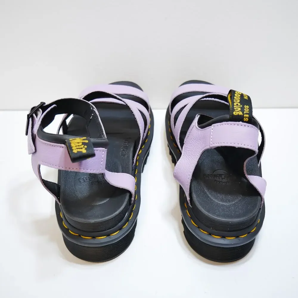 NEW DR. MARTENS BLAIRE SANDAL LILAC PISA WOMANS SIZE - 8 - Picture 5 of 16